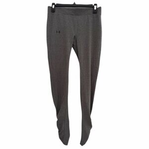 Under Armour Women’s Dark Gray Fitted Heat Gear Pants Medium Waist 15” Length 30